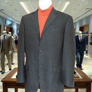 Joseph Abboud Size 40-R Three Buttons Ventless Wool Men's Blazer Excellent Cond.